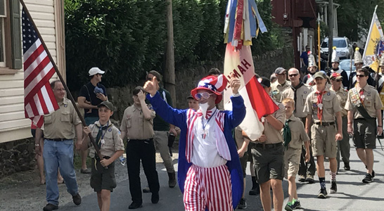 July 4th Uncle Sam in waterford va