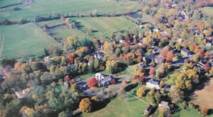 Aerial view of Waterford Virginia