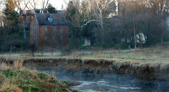 Catoctin creek and the old mill in waterford va