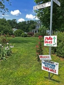 Waterford Virginia yard sale